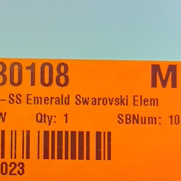 Emerald Swarovski Sterling Silver Bracelet - Picture 5 of 8